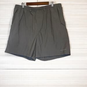 Columbia PFG Men's Shorts-Gray-XXL